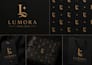 design a luxury seamless logo pattern for your brand